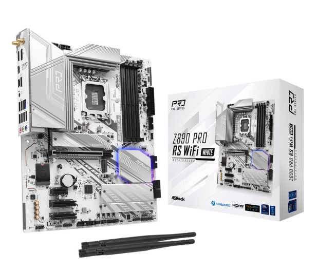 ASRock Z890 Pro RS WiFi White - 1287353 - zdjęcie